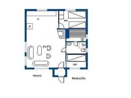 Apartamento Mukalilla Ukkohalla Habitación foto
